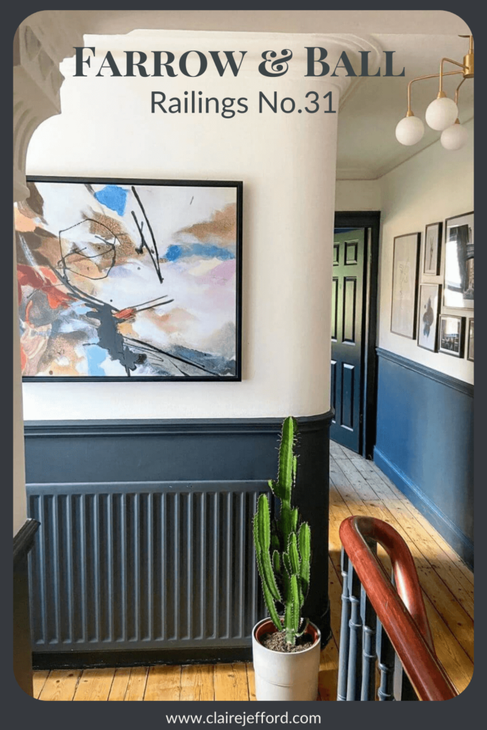 Farrow & Ball Railings Colour Review by Claire Jefford