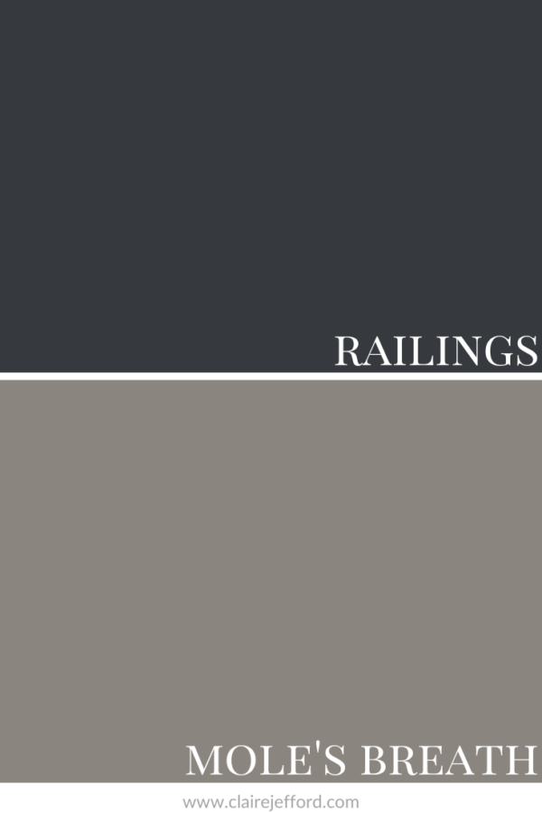 Farrow & Ball Railings Colour Review by Claire Jefford