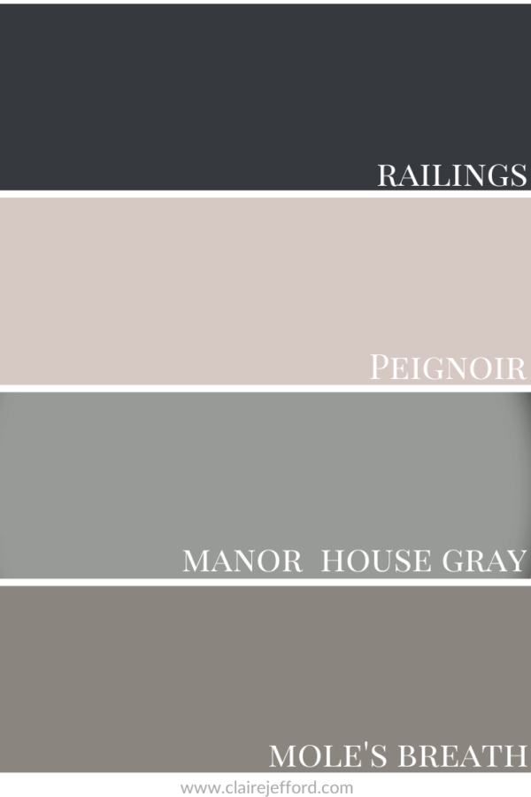 Farrow & Ball Railings Colour Review by Claire Jefford