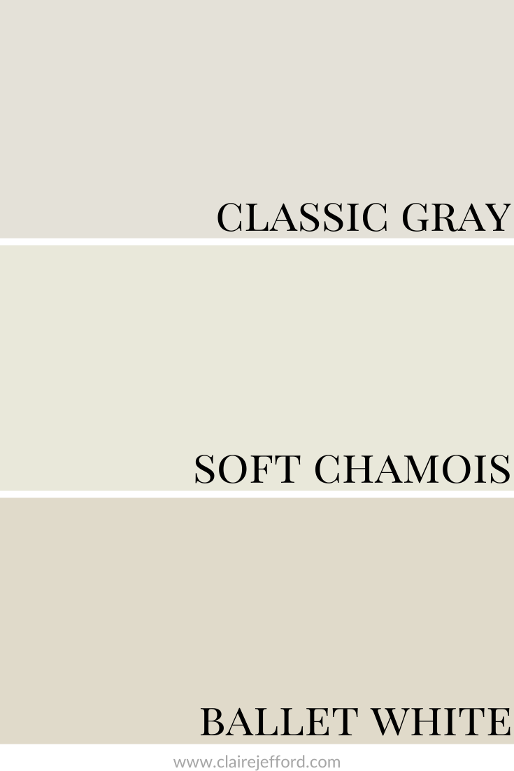 Benjamin Moore Soft Chamois Colour Review by Claire Jefford