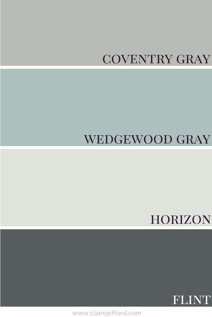 Wedgewood Gray, Horizon, Flint