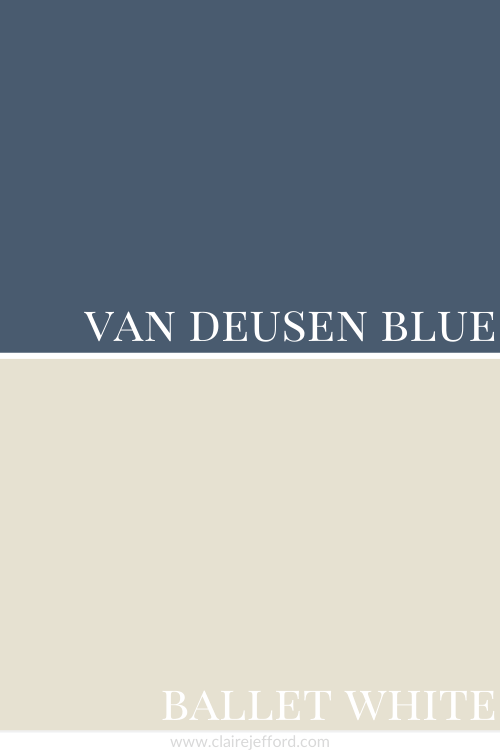 Van Deusen Blue Ballet White 