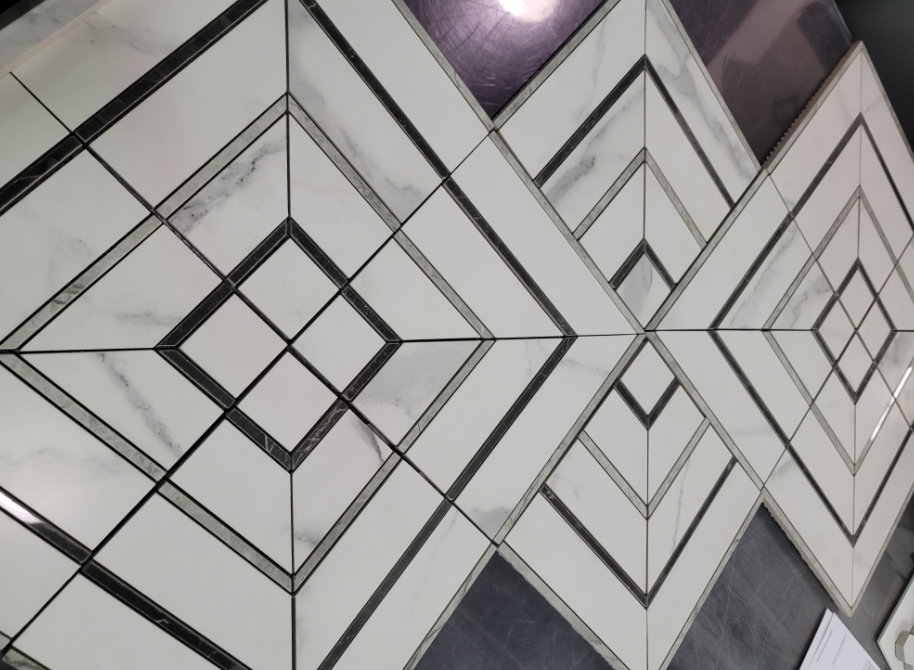 Black & White Marble Tile