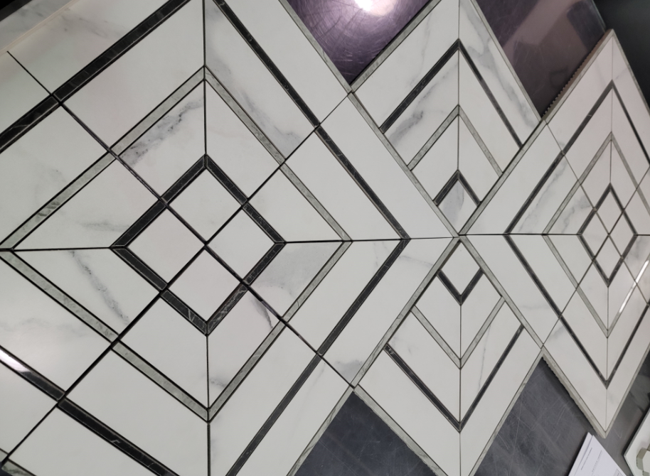 white colour tiles