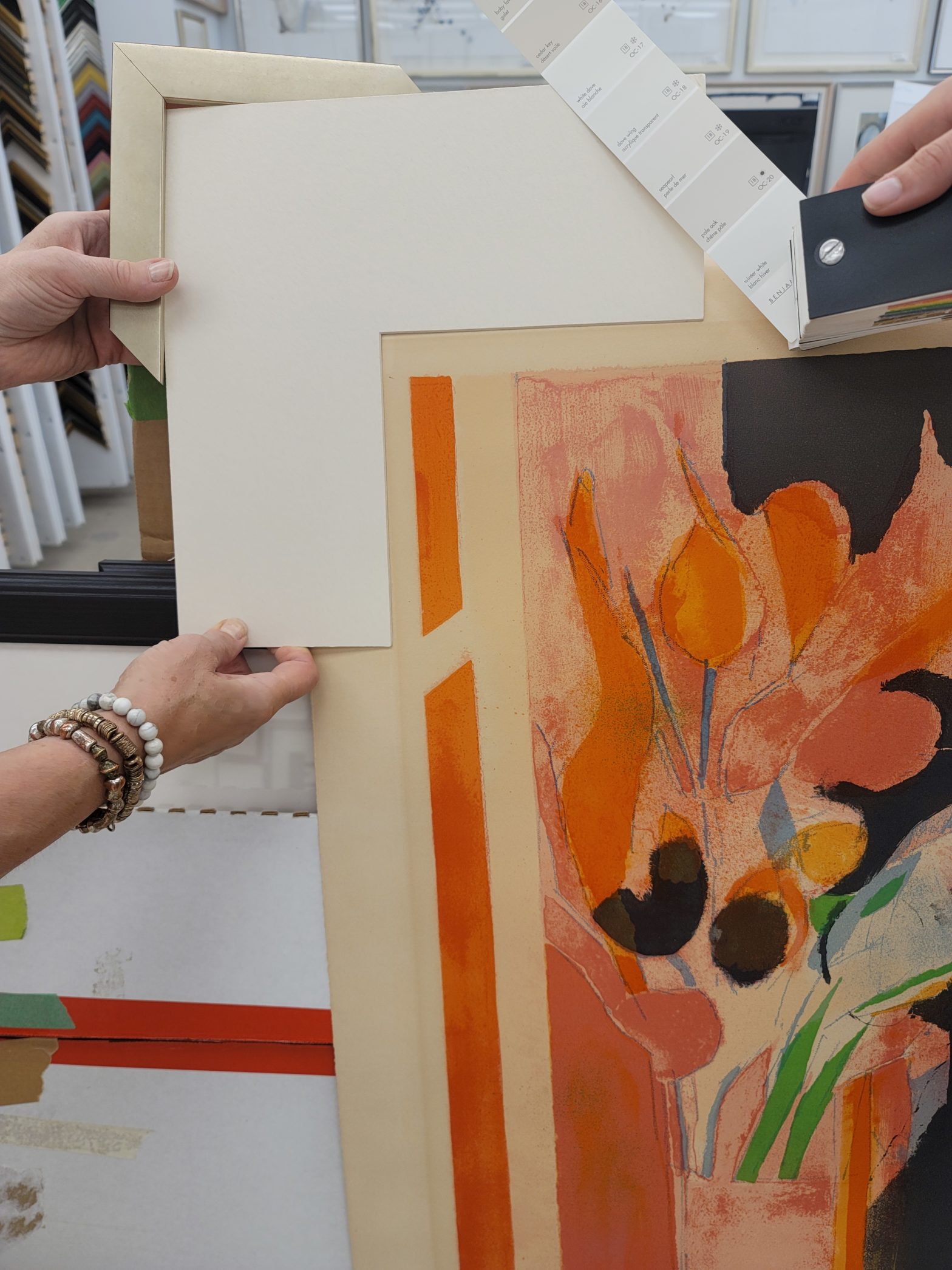Custom Picture Framing With Mat