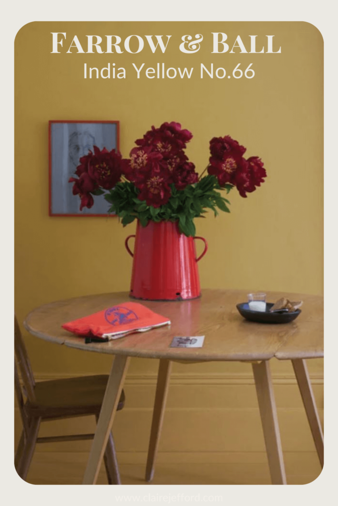 India Yellow Farrow And Ball
