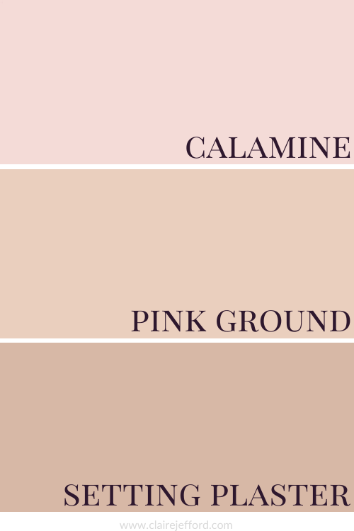 Pink Ground Calamine Setting Plaster 