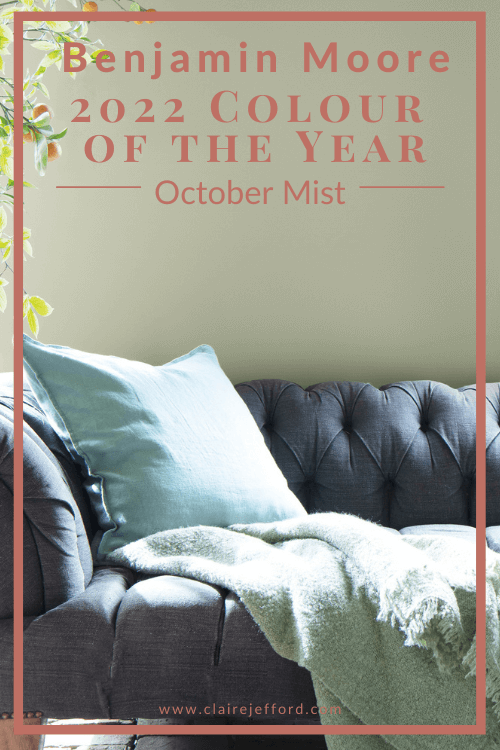 Benjamin Moore Colour Of The Year 2022 October Mist 