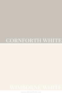 Farrow & Ball's Cornforth White Colour Review by Claire Jefford
