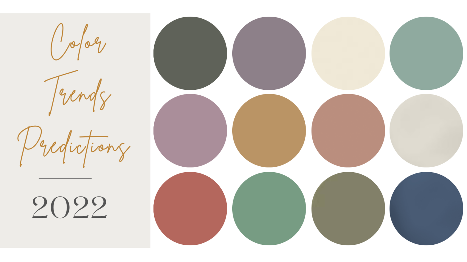 Color Trends Prediction Palette