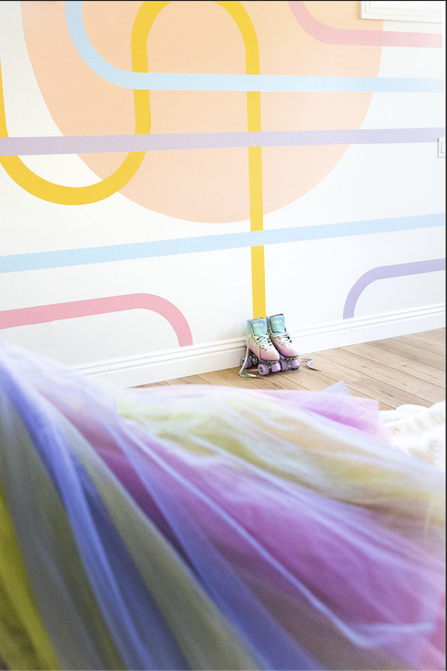 Colour Trends Roller Skate Room