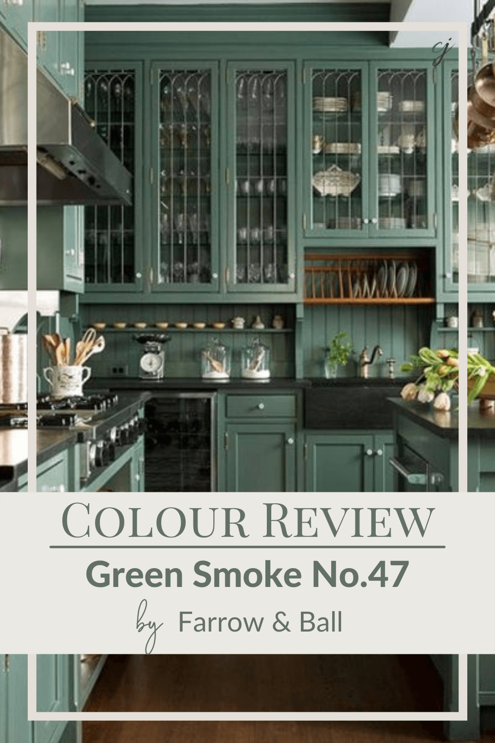 Farrow And Ball 
Green Smoke Kitchen