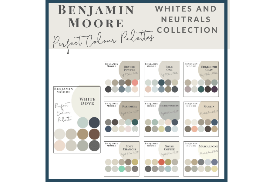 Benjamin Moore Whites and Neutrals 