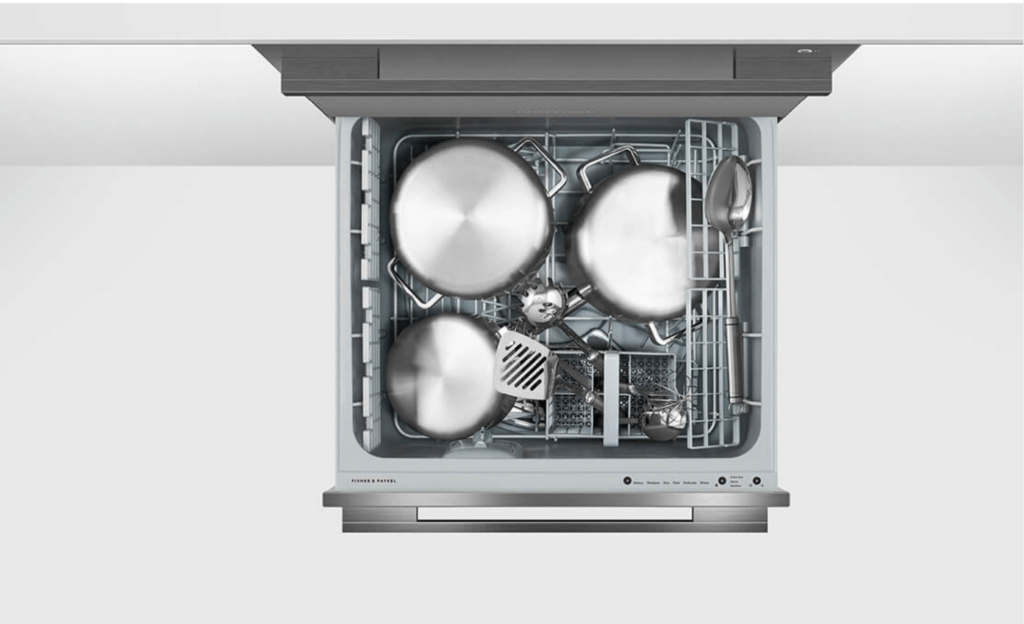 Fisher & Paykel DishDrawer Pot Configuration