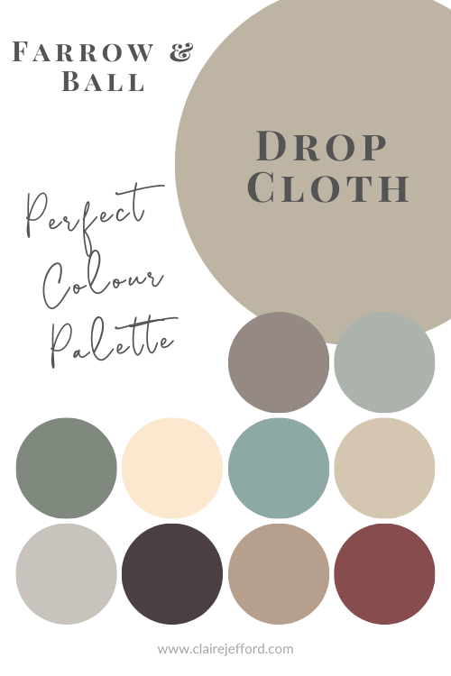 Farrow Ball Drop Cloth Colour Review By Claire Jefford   Drop Cloth 