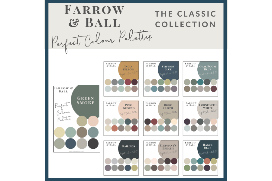 Farrow and Ball, classic paint colours
