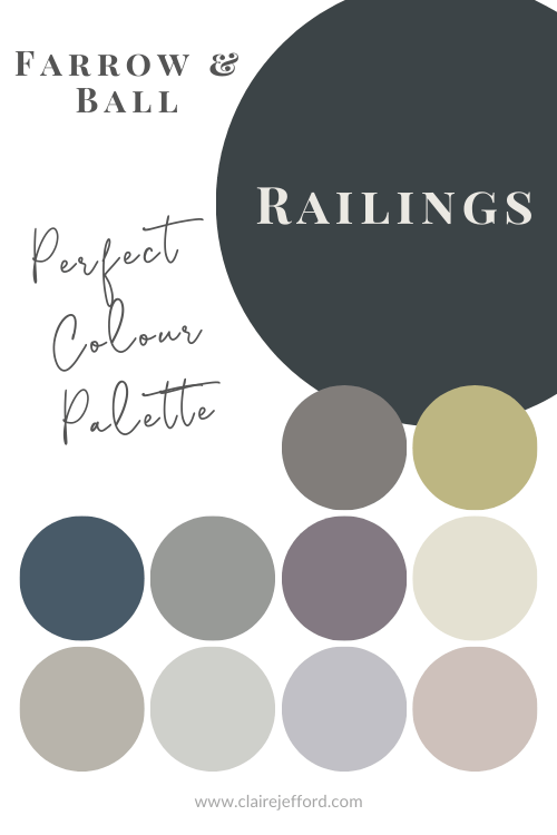 Farrow & Ball Railings Colour Review by Claire Jefford