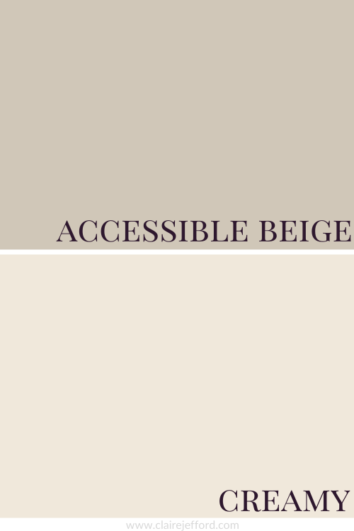 Accessible Beige, Creamy