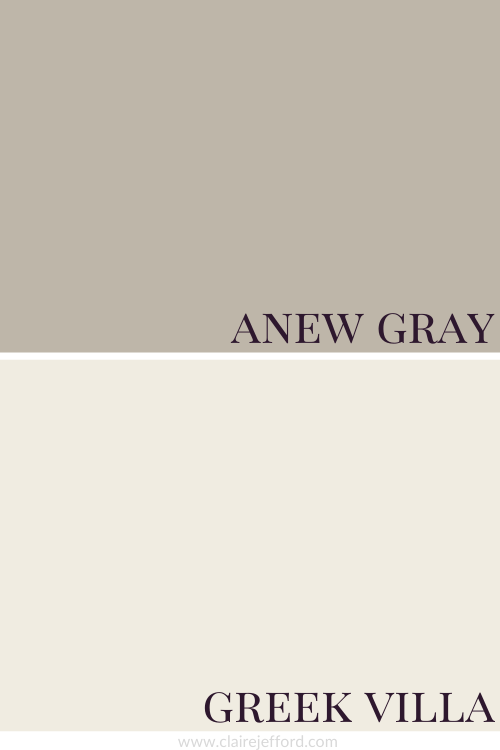 Anew Gray, Greek Villa Blog, Sherwin Wiliams