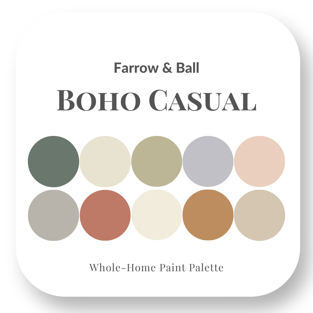 Boho Casual Farrow & Ball