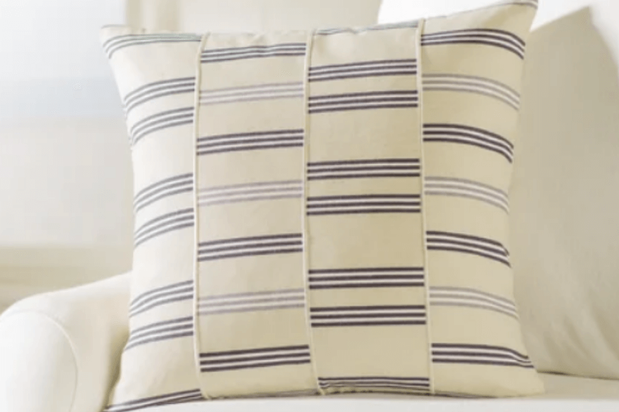 Coastal Design Styles Blog Striped Pillow