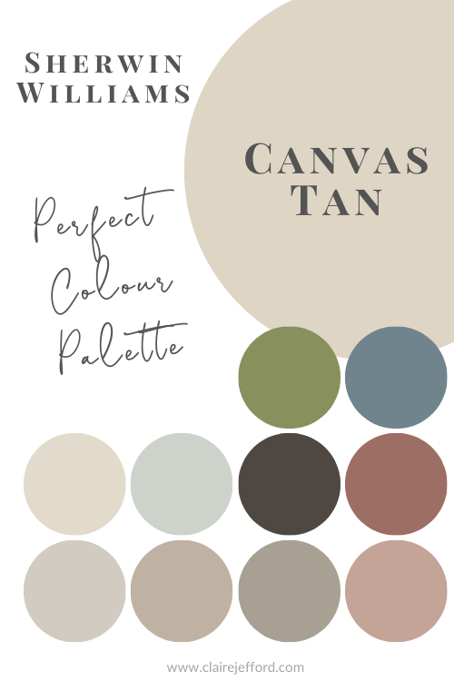 Sherwin Williams Canvas Tan Colour Review by Claire Jefford