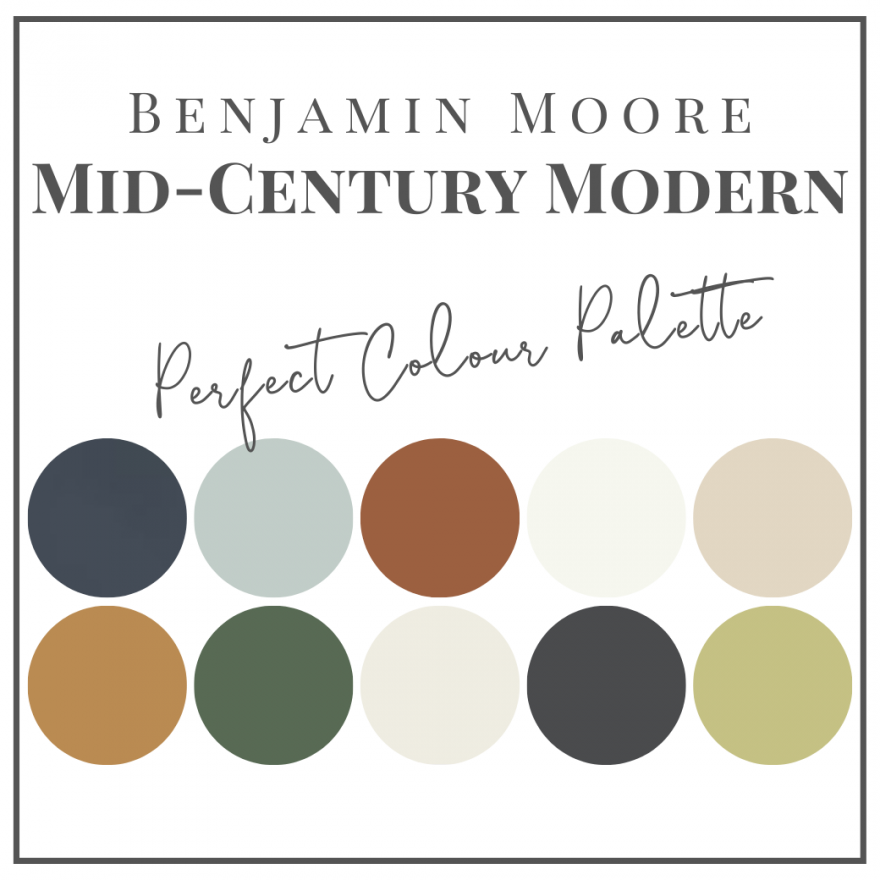 Benjamin Moore Mid-Century Modern