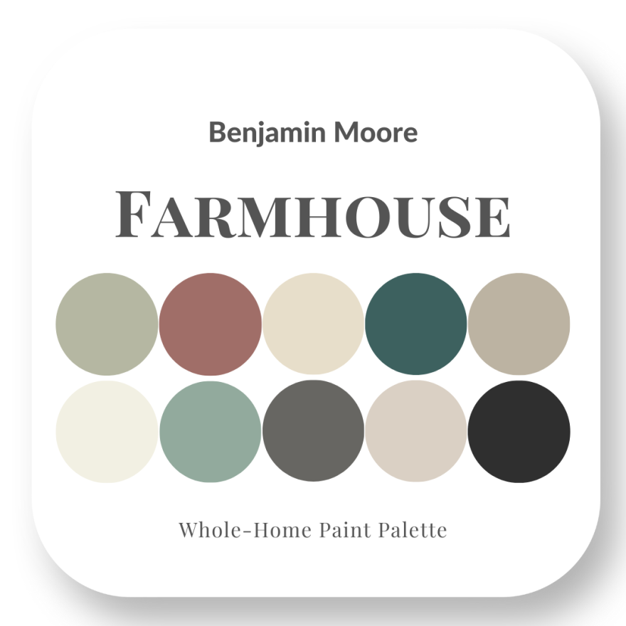 Benjamin Moore Farmhouse
