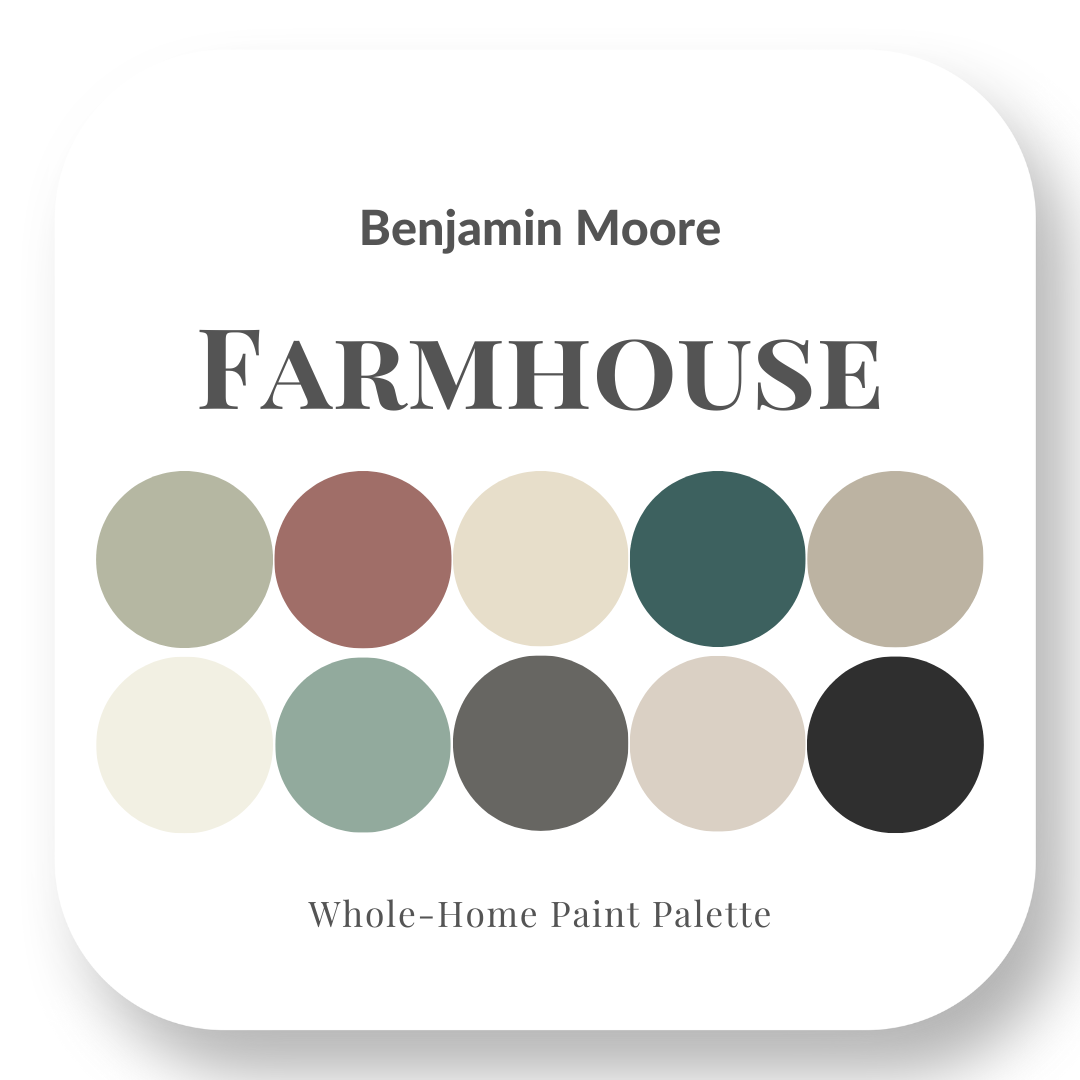 Farmhouse Style Benjamin Moore
