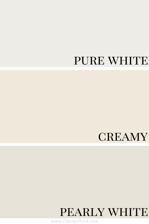 Pure White, Creamy, Pearly White Accessible Beige Whites Blog Graphic 500 X 750