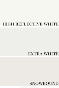 Sherwin Williams Extra White Colour Review by Claire Jefford