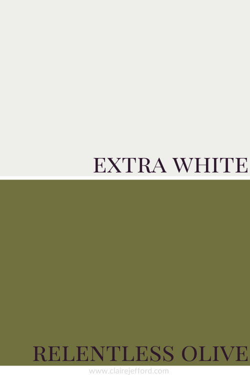 Extra White And Relentless Olive