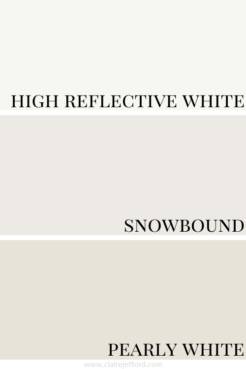 High Reflective White, Snowbound And Pearly White, Best Whites, Silver Strand