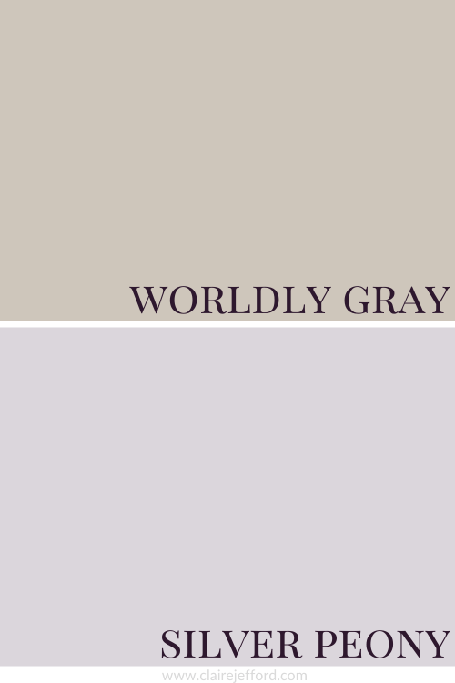 Worldly Gray, Silver Peony