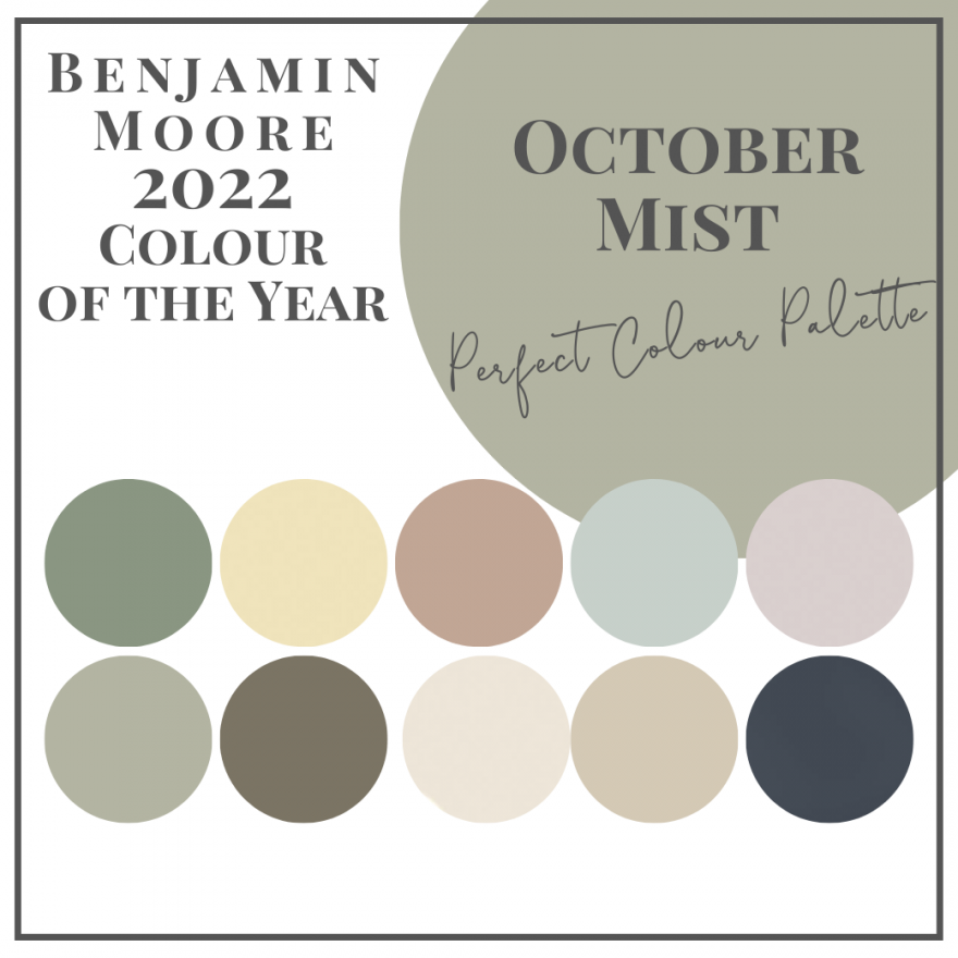 2022 Colour of the Year: October Mist