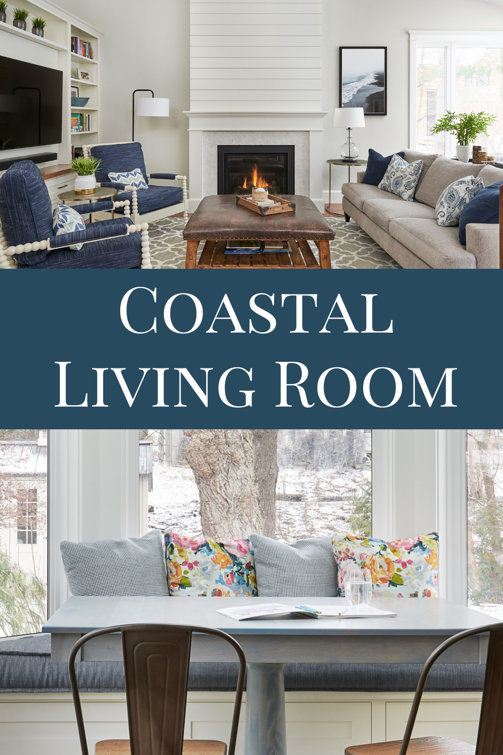 The BIG reveal for this Coastal Living Room - Claire Jefford