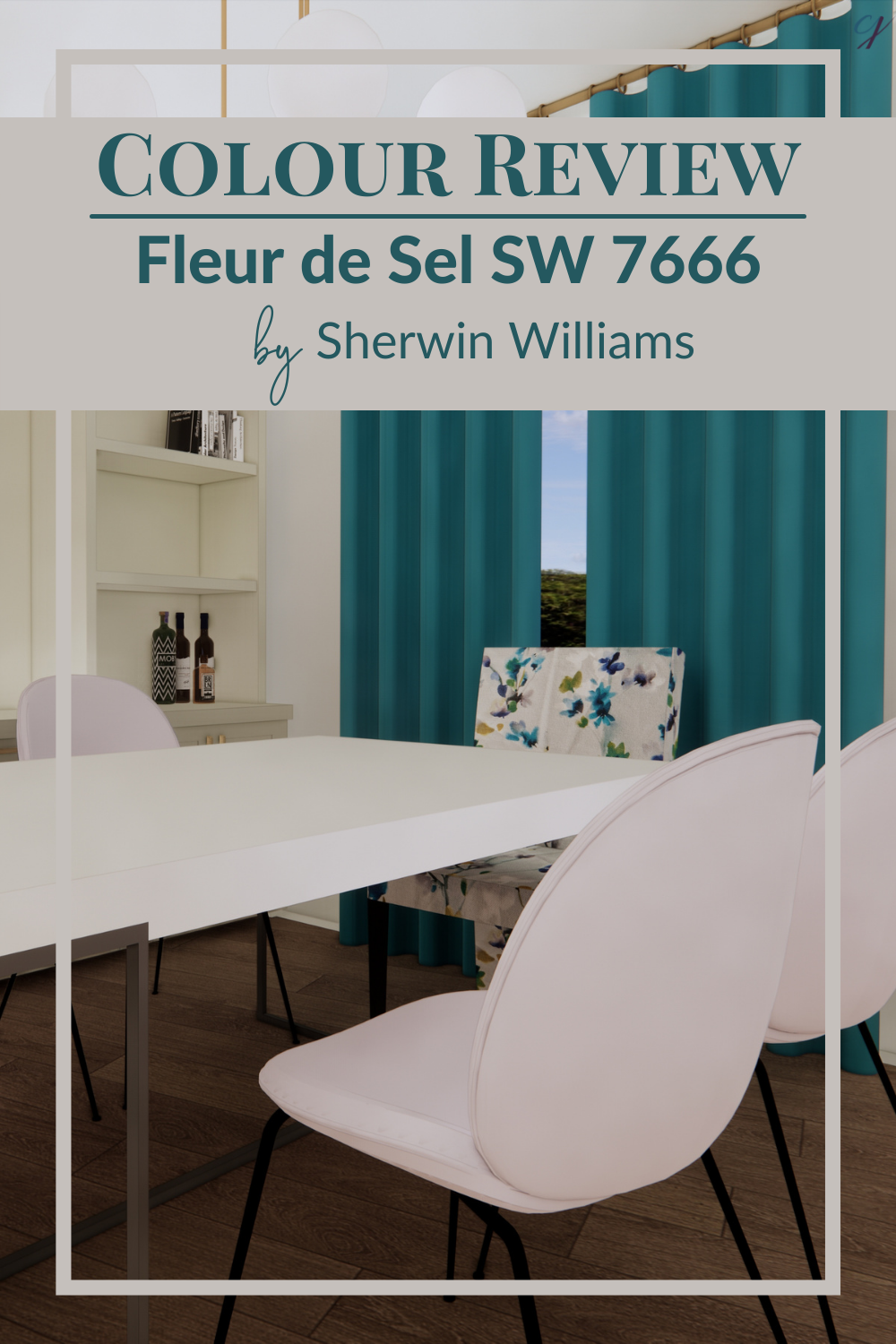 Sherwin Williams Fleur de Sel Colour Review by Claire Jefford