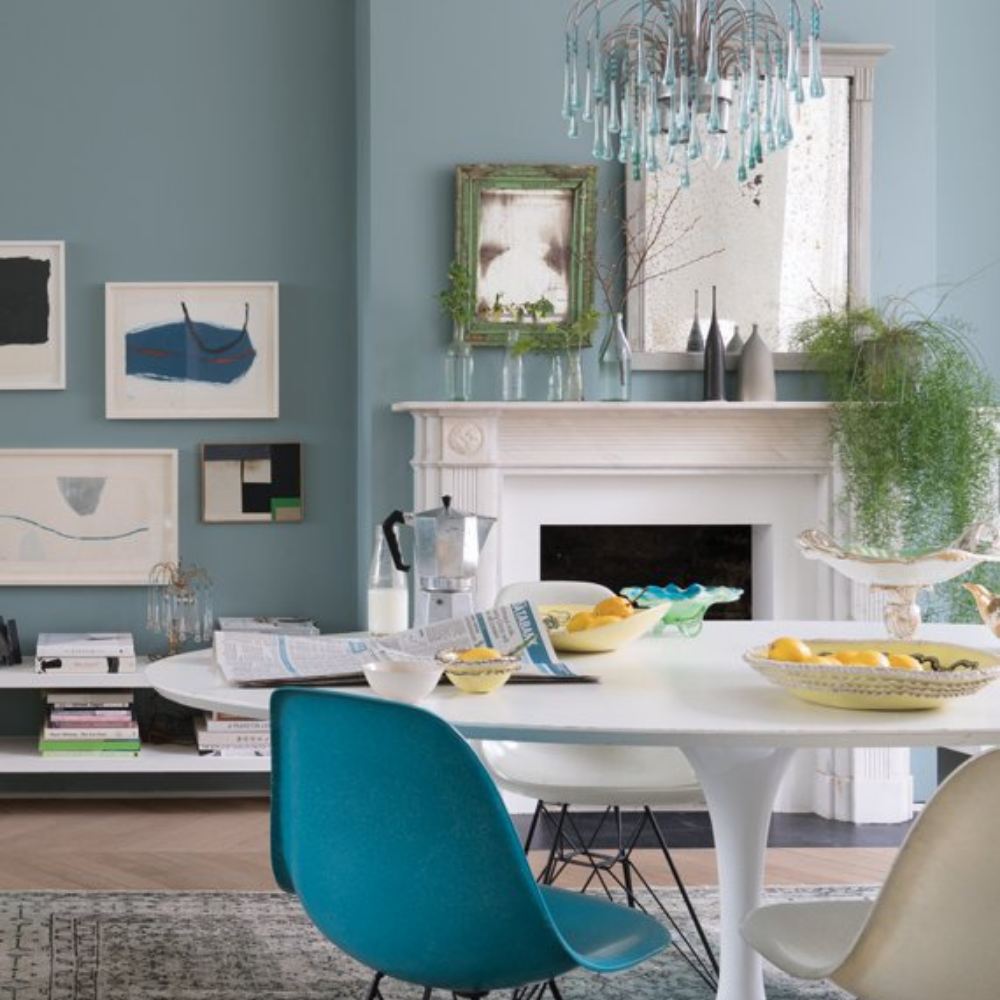 drawing room blue paint farrow and ball