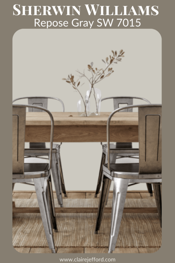 Sherwin Williams Repose Gray Colour Review By Claire Jefford