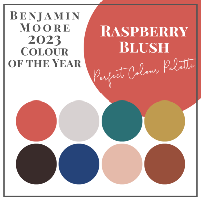 2023 Colour of the Year: Raspberry Blush