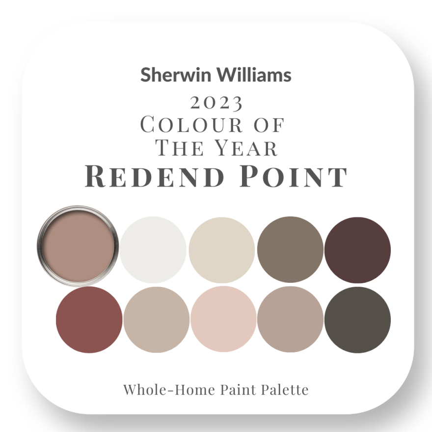 2023 Colour of the Year: Redend Point