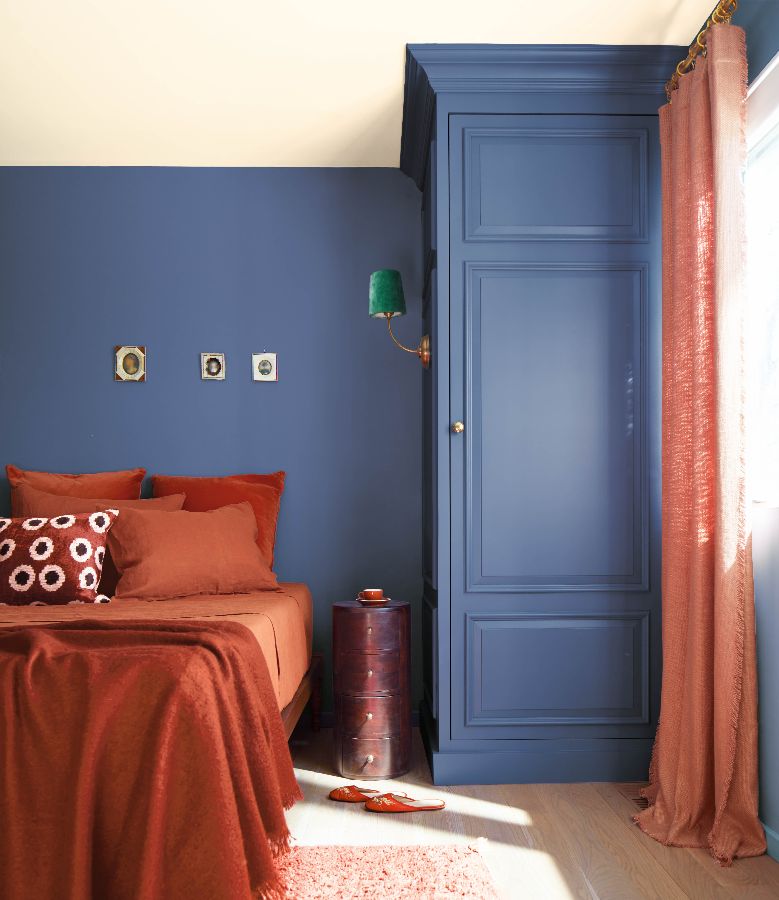 Benjamin Moore Blue Nova Colour Of The Year 2024 Bedroom