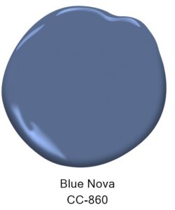 Benjamin Moore Colour of the Year 2024 - Blue Nova - Claire Jefford