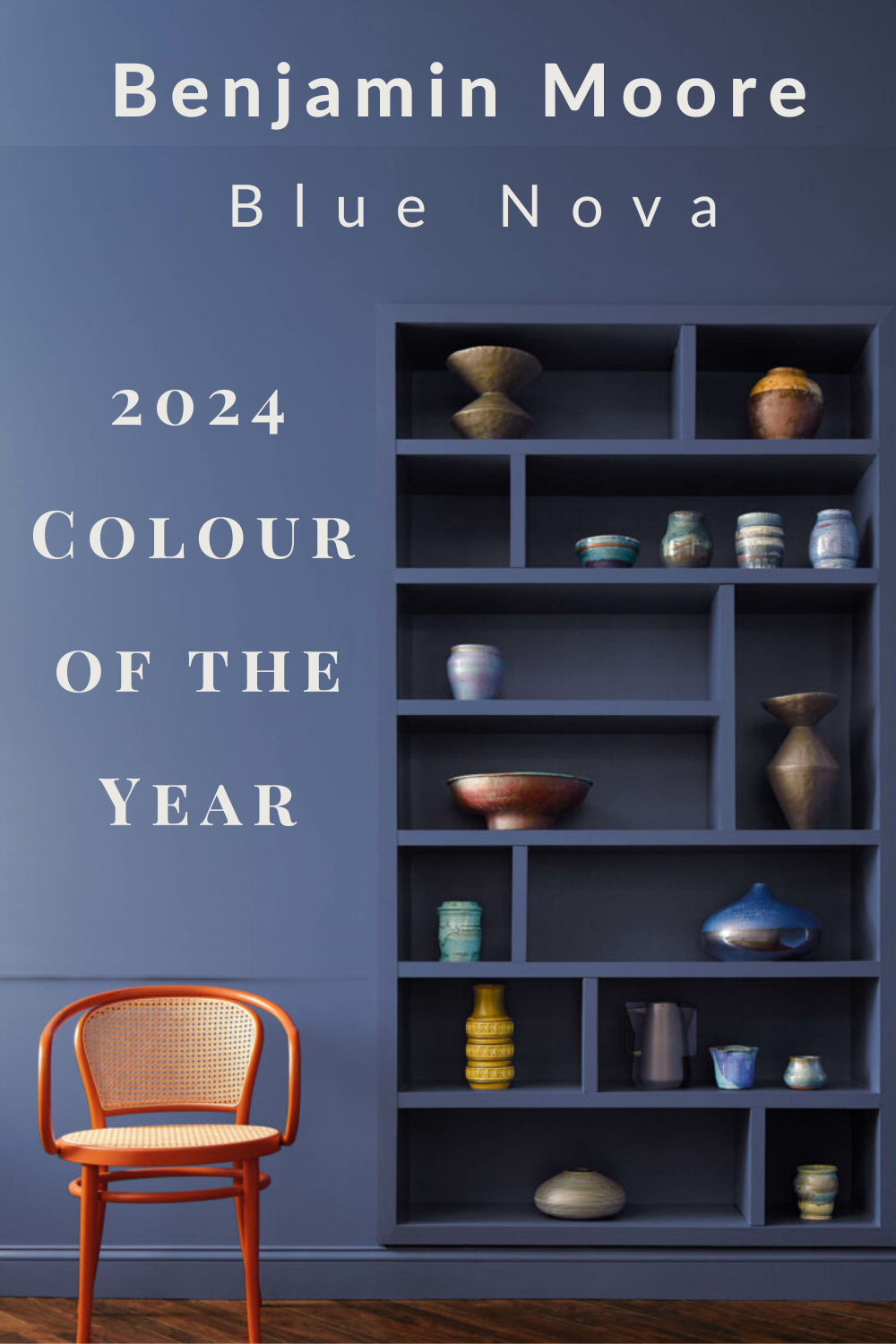 Benjamin Moore Colour of the Year 2024 Blue Nova Claire Jefford