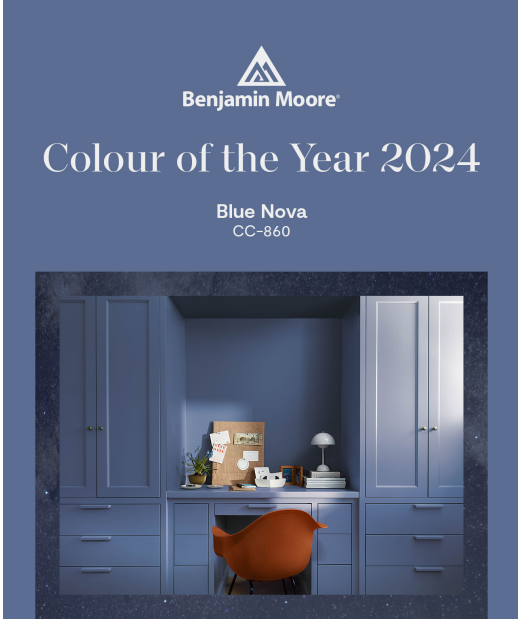 Colour Of The Year Benjamin Moore Blue Nova