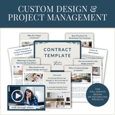 Custom Design & Project Management Contract