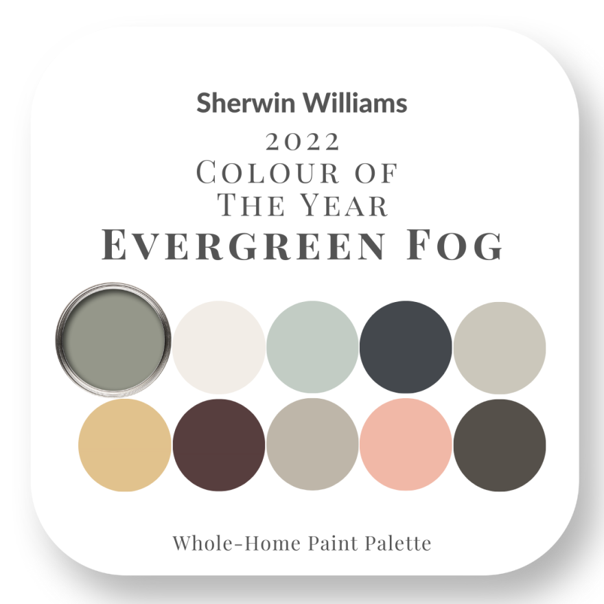 2022 Colour of the Year: Evergreen Fog