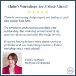Trina Mcphee Workshop Testimonial