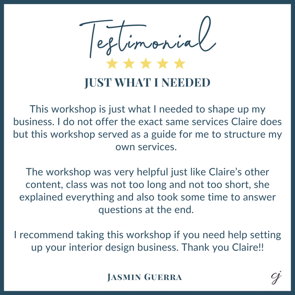 Jasmin Guerra Workshop Testimonial