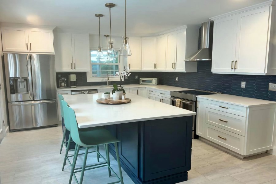 Kitchen Refresh Blue & White